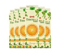 Zumo de naranja a partir de concentrado Essential 1 litro x 8 bricks. Total 8 litros