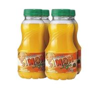 Zumo de Naranja Simón Life 20 cl Pack 4 Botellas PET - Bebida Refrescante Sin Gas con Zumo de Frutas | Formato Infantil Práctico para Meriendas, Colegios y Consumo Diario