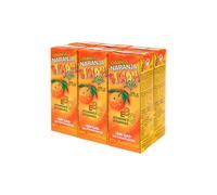 Zumo de Naranja Simón Life 20 cl Pack 6 Brik - Bebida Refrescante Sin Gas con Zumo de Frutas | Formato Infantil Práctico para Meriendas, Colegio y Consumo Individual