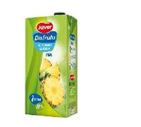 ZUMO DE PIÑA JUVER DISFRUTA BRICK 2 LITROS (6 UNIDADES)
