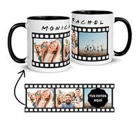 Zumo Digital Taza Personalizada con Foto y Texto, Regalos Originales para Amigos Friends, Regalos Personalizados, Taza Desayuno Café Original (Amigos)