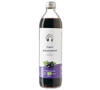 Zumo Orgánico de Grosella Negra LOOV, 500 ml, zumo puro, no elaborado a partir de concentrado, sin azúcar añadido, sin agua añadido, rico en antioxidantes y vitamina C