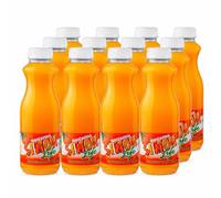 Zumo Simón Life 12 botellas de 330ml - Bebida Refrescante con Zumo de Frutas Enriquecida con Vitaminas | Formato individual para Consumo Diario y Desayunos Saludables Sabor Mandarina