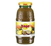 Zumos Pago - Bebida de frutas Mango y Maracuyá a partir de Zumo de frutas Pack 12 x 200ml Especialidades