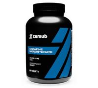 Zumub Creatina Monohidratada 90 Comprimidos | Creatina 99,5% Pureza | 30 dosis | Suplemento Deportivo para Fuerza | Volumen y Recuperación Rápida | Calidad Garantizada