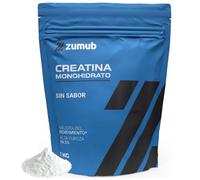 Zumub Creatina Monohidratada en Polvo 1kg, Pureza: 99,5%, 283 dosis | Micronizada | Con Dosificador | Sín Sabor | Aumenta Fuerza, Volumen y Rendimiento Físico