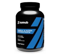 Zumub Omega 3 Ultra Concentrado en Aceite de Pescado 2000 mg + EPA 1000 mg + DHA 500 mg | 30 Cápsulas - 15 dosis | Suplemento para el Corazón y Bienestar General