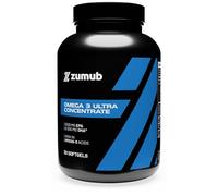Zumub Omega 3 Ultra Concentrado en Aceite de Pescado 2000 mg + EPA 1000 mg + DHA 500 mg, Suplemento para el Corazón y Bienestar General (30)