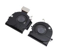 Zunate 2 Piezas Ventiladores de Refrigeración para Portátil de Aleación de | Kit de procesador dual, gestión térmica, funcionamiento silencioso, construcción duradera