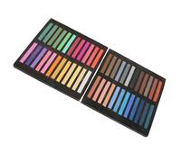 Zunate 48 Colores de Crayones Fluorescentes |Juego de Tiza para Dibujar para Graffiti, Pastel y Arte de Muñecas, Textura Suave, Fácil de Mezclar (48 colores)