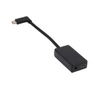 Zunate Adaptador de Micrófono Externo para Cámaras de Acción 13/12/11/10/9/8/7/6/5, Convertidor Adaptador de Micrófono Externo Tipo C a 3,5 Mm con Conector de 90°, Plug and Play.