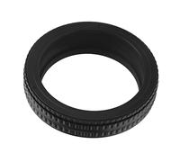 Zunate Adaptador Helicoidal de Enfoque M65 a M65 17-31mm Aleación de Aluminio Negro Anodizado Tratamiento de Extinción Lente Tubo de Enfoque para Cámara