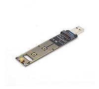 Zunate Adaptador Portátil M.2 NVME SSD a USB |Placa Convertidora USB 3.1 Gen 2 de 10 Gbps para 970 960 WD Negro