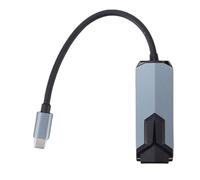 Zunate Adaptador USB C a Ethernet, Adaptador de Red LAN 2.5G Plug and Play Aluminio Tipo C a RJ45 con Controlador Ethernet Realtek USB 2.5G, para Dispositivos OS X Linux Chrome OS iOS