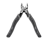Zunate Alicates Lineman de 8,9 Pulgadas, Herramienta Multifuncional para Pelar Cables, Herramienta de Bobinado, Alicates de Electricista Profesional de Acero CrV para Pelar, Cortar, Engarzar,