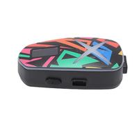 Zunate Altavoz Bluetooth para Casco de Motocicleta, Resistente Al Agua, Batería de Larga Duración, Radio FM, Intercomunicador para 4 Personas, Aleación de Zinc