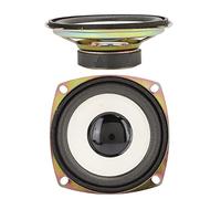 Zunate Altavoz de Rango Completo de 4 Ohmios y 5 W de 3 Pulgadas | Mini Altavoz de de Alta Sensibilidad para Caja de Sonido Multimedia Estéreo para el Hogar DIY