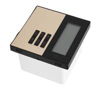Zunate Amplificador Estéreo de Pared Bluetooth 5.3 Diseño Elegante LCD de 2,4 Pulgadas para Reuniones y Eventos
