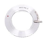 Zunate Anillo Adaptador de Montaje de Cámara, Convertidor de Lente de Enfoque Manual M4/3 a Z para Lente de Montaje M4/3 a Cámara de Bayoneta Z, para Z9 Z8 Z7II Z6 Zf Zfc Z30 Z5