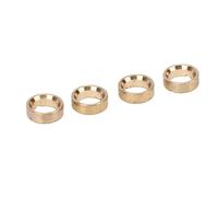 Zunate Anillos Interiores de Latón Duraderos, Pesas de Rueda, Mejora de Rendimiento para Coche Trepador de Control Remoto SCX30 1/30