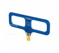 Zunate Antena RF, Antena Ligera de Larga Distancia de 1,42 GHz, de Comunicación de 1330-1530 MHz para Dispositivos Remotos, Interfaz SMA con Estructura de Doble Bucle (Enchufe Hembra)