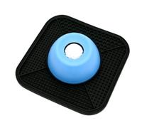 Zunate Anti Deslizamiento Interactivo Perro Comedero Lento Lame Plato | Dispensador de golosinas rodantes, juguete de enriquecimiento para lamer, alimentador de aperitivos líquidos sólidos,