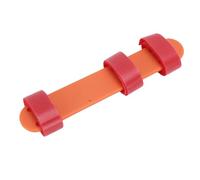 Zunate Asistente de Muñeca para Violín de Mano Izquierda, Ayuda para Entrenamiento en Posición Correcta para Violinistas, 5,9x1,0 Pulgadas para Nuevos Jugadores (ORANGE)
