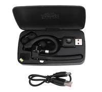 Zunate Auriculares Bluetooth, Auriculares Inalámbricos de un Oído con Dongle USB y Micrófono con Cancelación de Ruido, Auricular Bluetooth 6.1 para Conductores de Camiones,