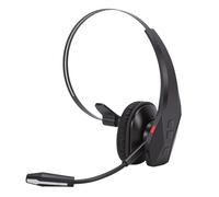 Zunate Auriculares Bluetooth, Auriculares Inalámbricos de un Oído con Tecla de Silencio y Cancelación de Ruido, Conexión de Dispositivo Dual, para Oficina, Centro de Llamadas