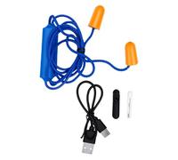 Zunate Auriculares Bluetooth con Tapón para los Oídos, Cancelación de Ruido de 29 DB (Blue)