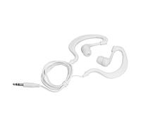 Zunate Auriculares con Cable para Natación, Resistente Al Agua IP68 | Auriculares Intrauditivos de 3,5 Mm con Tapones para los Oídos Adicionales para Practicar Surf, Correr, Gimnasio (White)