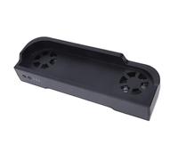 Zunate Base de Ventilador de Refrigeración para Consola 2 Diseño Eficiente de Flujo de Aire Abierto Refrigeración Personalizable con 8 Modos de Iluminación RGB para Configuración de Juegos