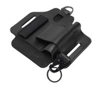 Zunate Bolsa para Cinturón de Utilidad, Organizador Compacto de Bolsillo Multiherramienta para Entusiastas del Aire, Cuero PU de Calidad (Black)