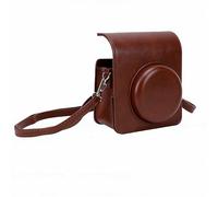 Zunate Bolso Retro para Cámara con Diseño Encantador y Colores Vibrantes, Ideal para Entusiastas de la Fotografía (Café)
