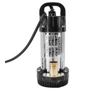 Zunate Bomba de Agua Sumergible 300W Acero Inoxidable |Bomba Eléctrica con Motor de Cobre sin Escobillas, Flujo de 4m³/H, Elevación de 22M, con Cable de 2,5M (DC12V)