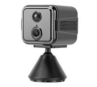 Zunate Cámara de Seguridad Interior 4K de 3MP, Cámara Doméstica WiFi de Doble Banda con Detección de Personas y Alerta, para Oficina en casa.