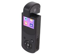 Zunate Cámara DV de Mano, Minicámara de Acción Corporal HD 1080P con Clip en la Grabadora de Vídeo con 16 MP, Pantalla de 1,5" Y Clip Trasero, Compatible con Reproducción de Música MP3 para(Negro)