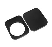 Zunate Capucha de Lente de Cámara con Cubierta, 7 Tamaño 39 Mm/40.5 Mm/43 Mm/46 Mm/49 Mm/52 Mm/58 Mm Cubierta de Sombra Solar de Metal CNC Protector de Sombra de Lente de Procesamiento (52 mm)