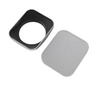 Zunate Capucha de Lente de Cámara con Cubierta, 7 Tamaño 39 Mm/40.5 Mm/43 Mm/46 Mm/49 Mm/52 Mm/58 Mm Cubierta de Sombra Solar de Metal CNC Protector de Sombra de Lente de Procesamiento (52 mm-2)