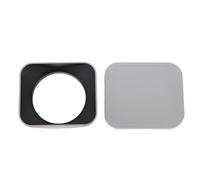 Zunate Capucha de Lente de Cámara con Cubierta, 7 Tamaño 39 Mm/40.5 Mm/43 Mm/46 Mm/49 Mm/52 Mm/58 Mm Cubierta de Sombra Solar de Metal CNC Protector de Sombra de Lente de Procesamiento (49 mm-2)