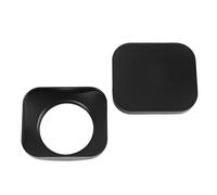 Zunate Capucha de Lente de Cámara con Cubierta, 7 Tamaño 39 Mm/40.5 Mm/43 Mm/46 Mm/49 Mm/52 Mm/58 Mm Cubierta de Sombra Solar de Metal CNC Protector de Sombra de Lente de Procesamiento (39MM)