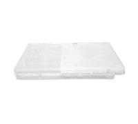 Zunate Carcasa de Consola Retro DIY para PS Slim |Kit de Estuche Transparente con Todas las Piezas para Modelos 7XXXX ABS (para 7XXXX)