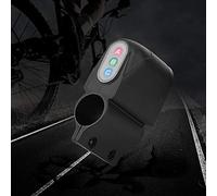 Zunate Cerradura en U con Contraseña de 4 Dígitos con Alarma de 110 DB |Candado de Seguridad para Bicicleta de Alta Resistencia, Antirrobo, para Bicicleta, Moto, Scooter