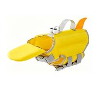 Zunate Chaleco Salvavidas para Perros, Chaleco Salvavidas Transpirable con Diseño de Abeja de Dibujos Animados, Chaqueta Flotante Universal para Cachorros, de Natación con Alta Flotabilidad para