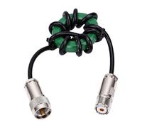 Zunate Choque de Modo Común Balun 1:1,8-50 MHz | Bobina de Obstrucción de Antena de Onda Corta HF con Anillo de Ni Zinc de 50 Mm para de Alimentación