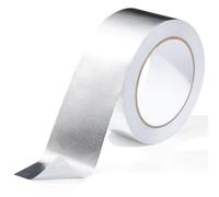 Zunate Cinta Reflectante de Papel de Aluminio de Fibra de Vidrio |Aislamiento Térmico Autoadhesivo de 2 Pulgadas X 32,8 Pies para Manguera de Escape Automotriz