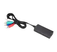 Zunate Convertidor a Componente 1080P, Adaptador a YPbPr con Botón de Resolución, Interfaz Multimedia HD a Componente Cable Macho para DVD PC TV Stick