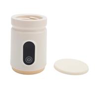 Zunate Cordless Baby Bottle Warmer Portable Milk Heater | Recargable, Pantalla digital, Capacidad de 200 ml, Carga rápida tipo C, A prueba de fugas