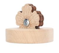 Zunate Cortador de Hilo con Protector de Cuchilla |Herramienta de Corte Tablero Multiusos del Hilo de la Resistencia del Resbalón para Acolchar de Costura (Flor de durazno)