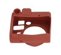 Zunate Cubierta de Cámara de Silicona Suave, Caja de Cámara Delgada Protector Ligera para 41 Instantáneos con un Diseño Lavable a Prueba de Caída de Protección de 360 ° (Brown)